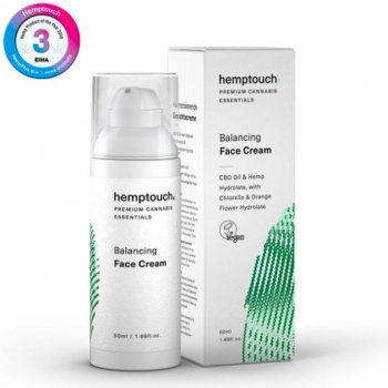 HempTouch Vyrovnávající pleťový krém pro mastnou pleť 50 ml