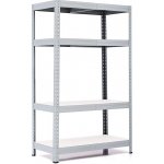 Trestles RH Regál 1200 x 900 x 300 mm 4 police šedá – Sleviste.cz
