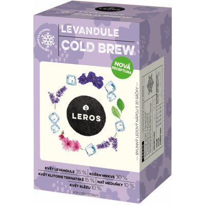 Leros Levandule Cold brew 24 g – Zbozi.Blesk.cz