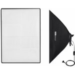 Phototools Trvalé světlo pro 4 žárovky E27 softbox 50x70cm G804D-1 – Zboží Živě
