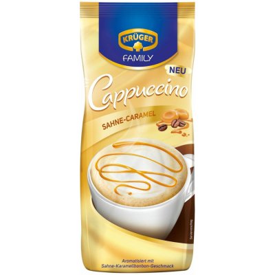 Krüger Family Cappuccino Sahne Caramel 0,5 kg – Sleviste.cz