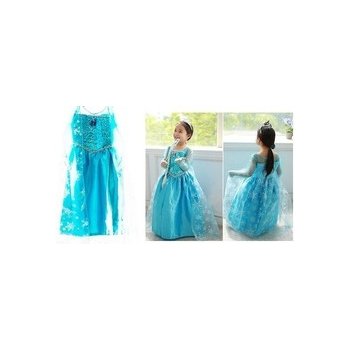 KIK Elsa šaty Frozen Ledové království 120 cm