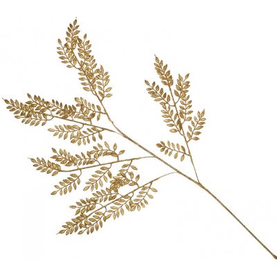 DECOLED Vánoční přízdoba zlatá větvička, 99 × 36 cm, PVC – Hledejceny.cz