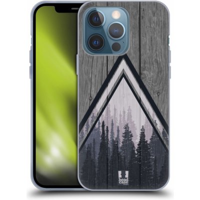 Pouzdro Head Case Apple iPhone 13 Pro Dřevo a temný les