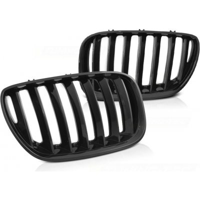 PŘEDNÍ MASKA, LEDVINKY BMW X5 E53, 2004-2006, ČERNÝ LESK, GRBMB8 – Hledejceny.cz