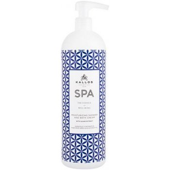 Kallos SPA Moisturizing sprchový a koupelový krém 1000 ml