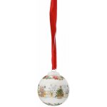 Rosenthal Porcelánová mini koule motiv Vánoční strom Christmas Sounds Ø 4,5 cm – Zboží Mobilmania