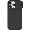 Pouzdro a kryt na mobilní telefon Apple Nillkin CamShield Silky Magnetic Silikonové Apple iPhone 15 Pro Max černé