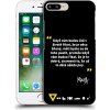 Pouzdro a kryt na mobilní telefon Apple Pouzdro Picasee ULTIMATE CASE Apple iPhone 8 Plus - Kazma - MĚLI BYSTE SE DO TOHO PUSTIT