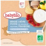 Babybio Brassé Kapsička z kozího mléka jablko malina 4 x 85 g – Zboží Dáma