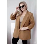 Kesi Dámské sako 1085-4 béžová – Zboží Dáma
