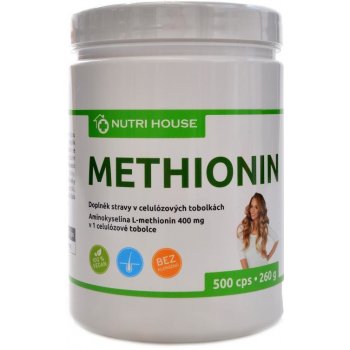 NutriHouse Methionin 500 kapslí