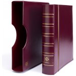 LEUCHTTURM Albové desky GRANDE CLASSIC s kazetou Červená – Zboží Dáma