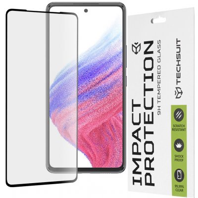 Techsuit 111D celoplošné lepené sklo Samsung Galaxy A53 5G Černé 144812 – Zboží Živě