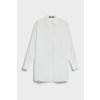 Dámská košile Karl Lagerfeld pleated back shirt bílá