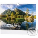 Nástěnný Baloušek Světové národní parky 2026 – Sleviste.cz