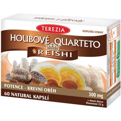 Houbové Quarteto s reishi kapslí 60 – Hledejceny.cz