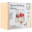 Dřevěná hračka Classic World kostky Logická hra stavební puzzle prostorové konstrukce pro děti 41 ks
