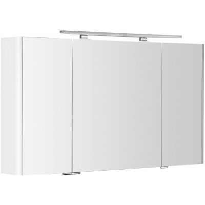 SAPHO LUCIE galerka s LED osvětlením, 126x70x17cm, bílá LU125-0030 – Zboží Mobilmania