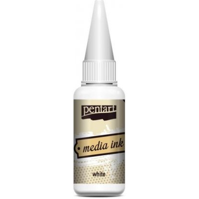 Pentart alkoholový inkoust 20 ml white – Hledejceny.cz