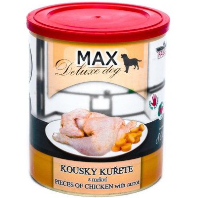 Max kousky kuřete s mrkví 800 g – Zbozi.Blesk.cz