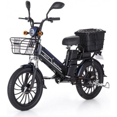 Onyx SKÚTR 20" ELEKTRICKÝ MODRÝ 2 x 15 Ah 25 km/h – Zboží Mobilmania