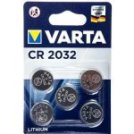 Varta CR 2032 5ks 6032101415 – Zboží Mobilmania