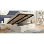 DobreSny Panama T se zvedacím dřevěným roštem BÍLÁ – Hledejceny.cz