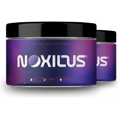 NOXILUS doplněk stravy pro kvalitní spánek, balení 2 x 250 g