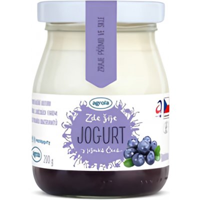 Agrola Jogurt borůvka 200 g – Zboží Mobilmania