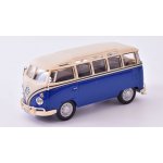 Volkswagen T1 Samba Minibus 1962 Cararama modrá 1:43 – Zboží Mobilmania