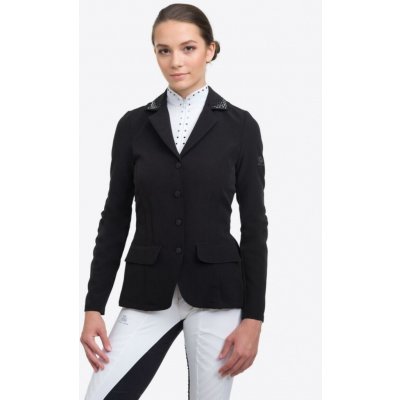 CAVALLIERA Dámská jezdecká soutěžní bunda Cavalliera Diva purity ČERNÁ – Zboží Dáma