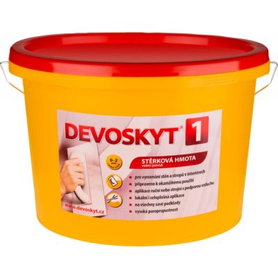 Devoskyt hrubost 1, stěrková hmota do interiéru, 21 kg – Zbozi.Blesk.cz