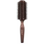 Sibel Decopro kulatý dřevěný kartáč na vlasy s kančími a nylonovými štětinami 8470082 30 mm – Sleviste.cz