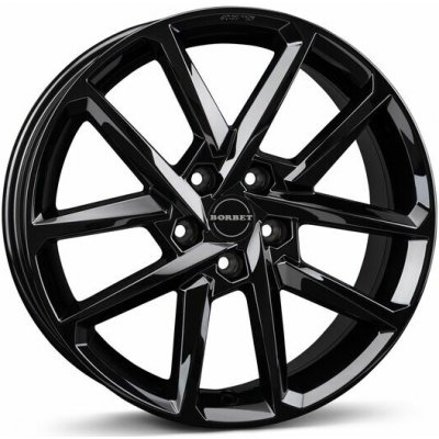 Borbet N 7.5x17 5x108 ET42 black gloss – Sleviste.cz