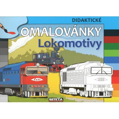 Lokomotivy didaktické omalovánky – Zbozi.Blesk.cz