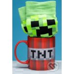 Paladone Dárková sada Minecraft Hrnek TNT a ponožky Creeper 315 ml – Sleviste.cz