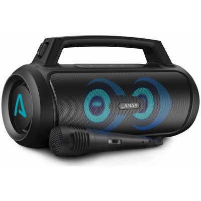 Výkonný Karaoke LAMAX BOOMBOX 100W LED BT5.3 a Mikrofon – Zboží Mobilmania