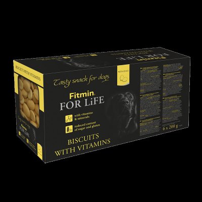 Fitmin For Life Biscuits 6 x 200 g – Zboží Dáma