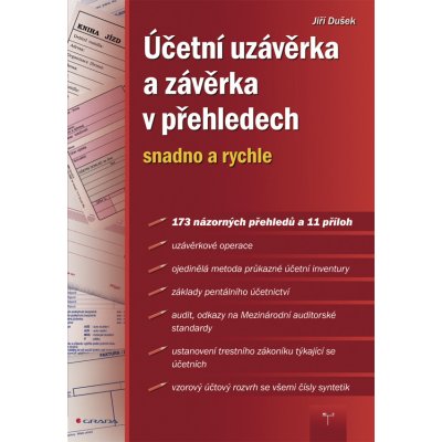Účetní uzávěrka a závěrka v přehledech - Dušek Jiří – Hledejceny.cz