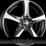 DBV 5SP 001 7x16 5x112 ET48 black polished | Zboží Auto