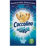 Coccolino Intense Fresh Sky vonné ubrousky do sušičky 20 ks – Hledejceny.cz