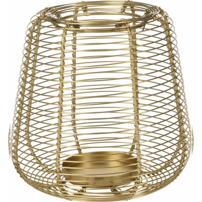 Home Styling Collection Zlatá lucerna na svíčku, kov, O 17,5 cm zlatá – Hledejceny.cz
