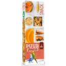 Vitamíny a doplňky stravy pro ptáky Witte Molen PUUR pauze tyčinky papája/pomeranč pro andulky 60 g