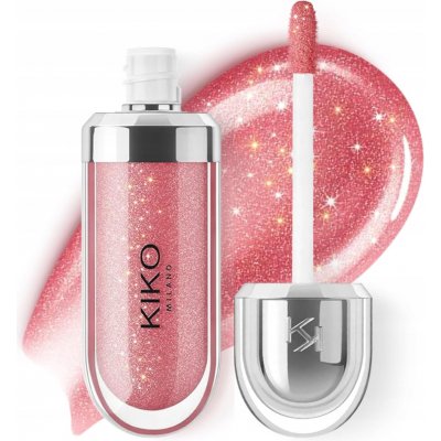 Kiko Milano Lesk na rty hnědý s třpytkami s aplikátorem 6,50 ml – Sleviste.cz