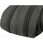 Zip spirálový 5 mm metráž pro jezdce typu POL 312 šedá tmavá – Hledejceny.cz