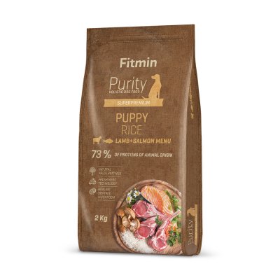 Fitmin Purity Rice Puppy Lamb & Salmon 2 kg