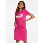 Puma Dámské šaty s potiskem tmavě růžové – Zboží Mobilmania