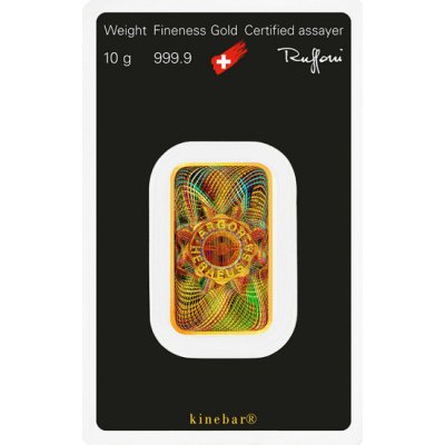 Argor-Heraeus Deutschland GmbH Zlatý slitek Kinebar 10 g – Sleviste.cz