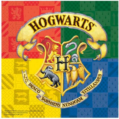 Procos Papírové ubrousky Harry Potter 33x33cm 20ks – Zboží Dáma Procos Papírové ubrousky Harry Potter 33x33cm 20ks – Zboží Dáma